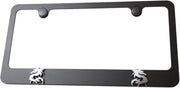 LFPartS Dragon 3D Chrome Emblem Steel License Plate Frame