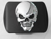 LFPartS Chrome Metal Skull Hitch Cover Fits